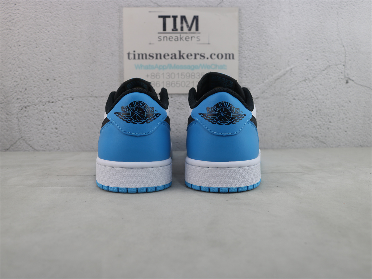 LJR Batch Air Jordan 1 Retro Low OG Black Dark Powder Blue CZ0790-104